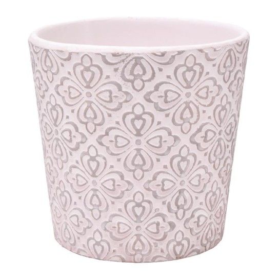 VASO CERAMICA CINZA 25216 VASO CERAMICA CINZA 25216