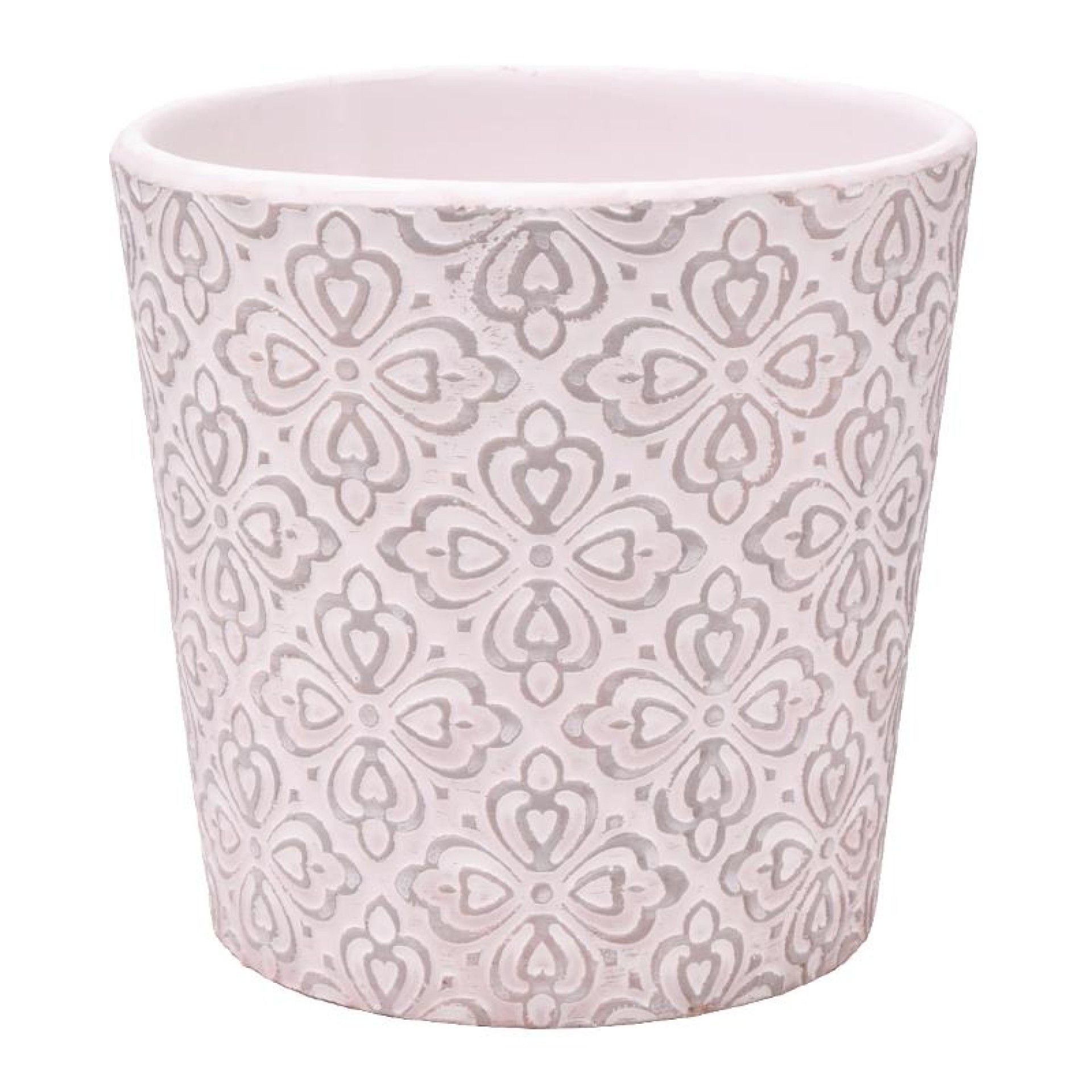 VASO CERAMICA CINZA 25216 VASO CERAMICA CINZA 25216