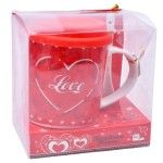 SET CANECA E COLHER 8,5X9 2645-104-03 CX72