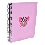 CADERNO ESP. CAPA DURA A5 120F XOXO
