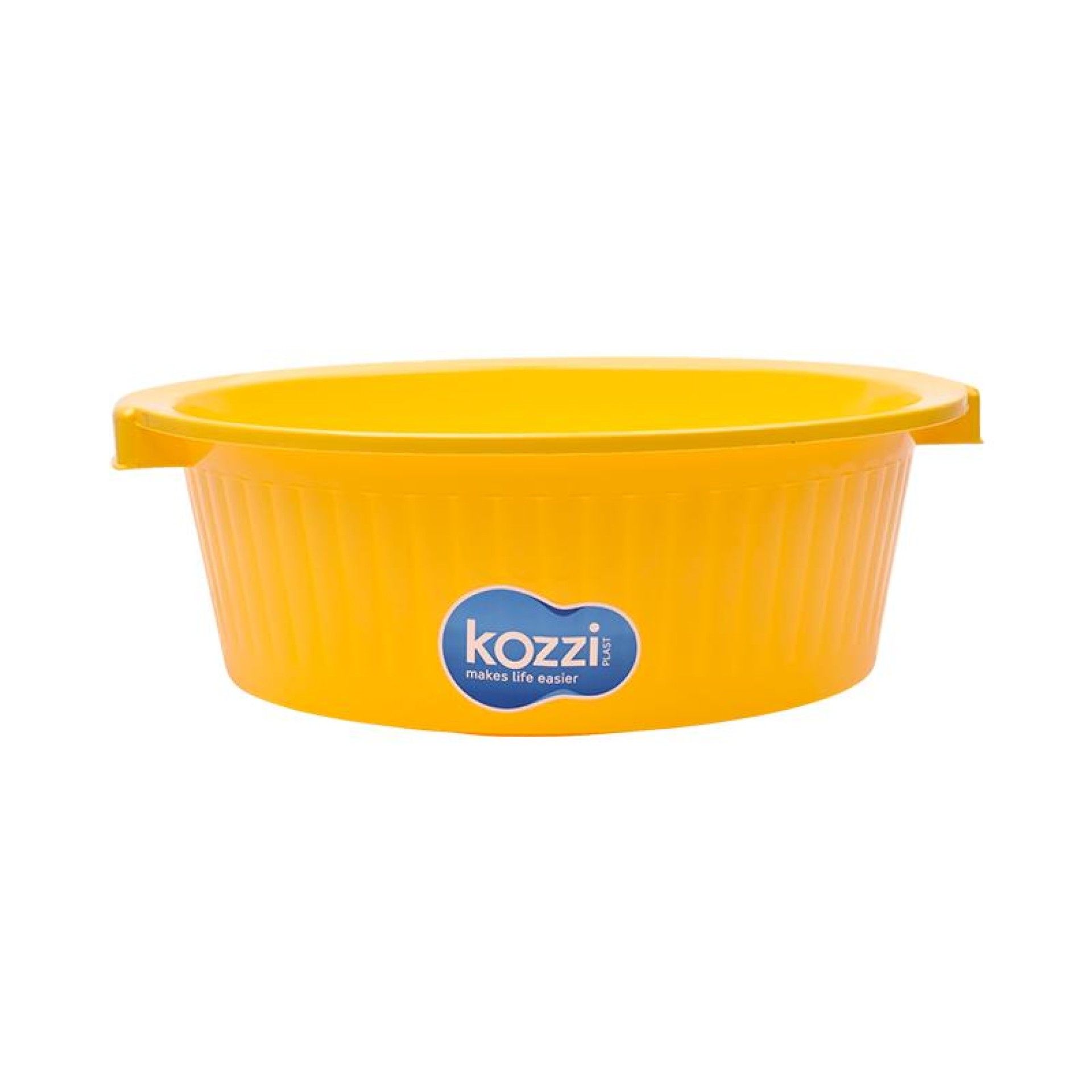 BACIA PLASTICO CANELADA Nº1 205 CX24 BACIA PLASTICO CANELADA Nº1 205 CX24