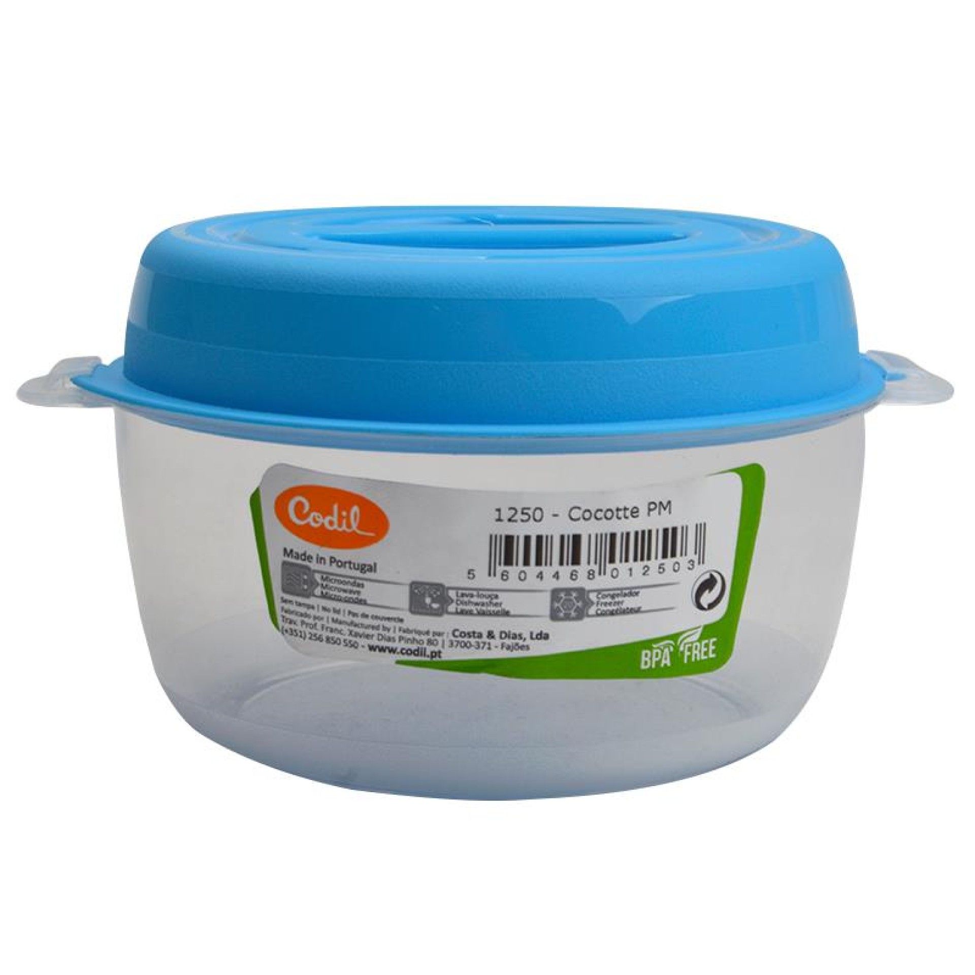 CAIXA COCOTTE C/TP 0,5L 1250 CAIXA COCOTTE C/TP 0,5L 1250