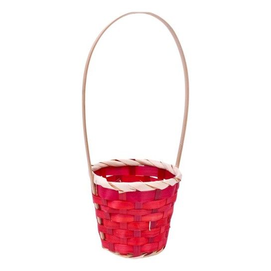 FLORISTA VIME PEQ BRANCA/ROSA
