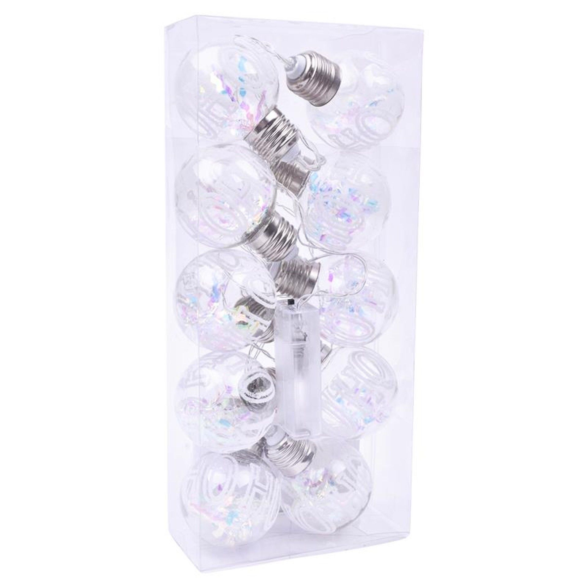 FIO BOLA NATAL 6CM C/LUZ 2588-201-01 CX60 FIO BOLA NATAL 6CM C/LUZ 2588-201-01 CX60