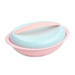 PLASTICO CAAROLA OVAL C/ TAMPA 900ML