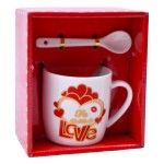 SET CANECA E COLHER 7,2X7,2 2645-109-04 CX120