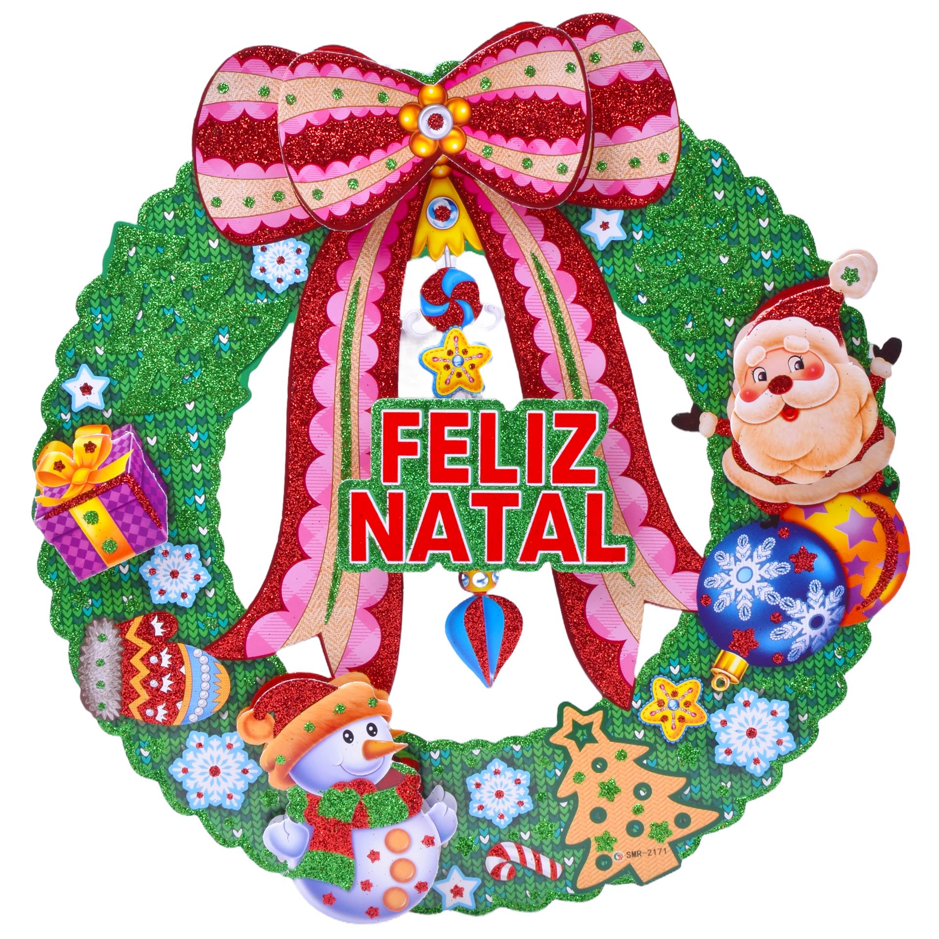 PINGENTE FELIZ NATAL 1878-007-P CX396