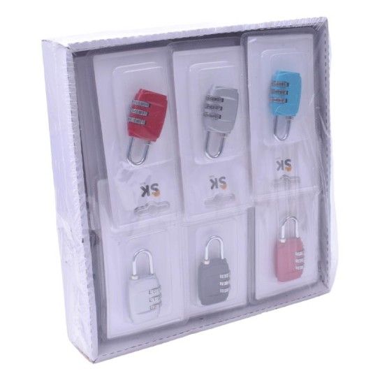CADEADO C/COD 61MM 2822-061 CX288 CADEADO C/COD 61MM 2822-061 CX288