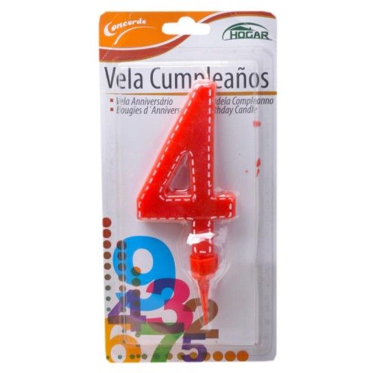 VELA ANIVERSARIO NUMERO CL14S038 VELA ANIVERSARIO NUMERO CL14S038