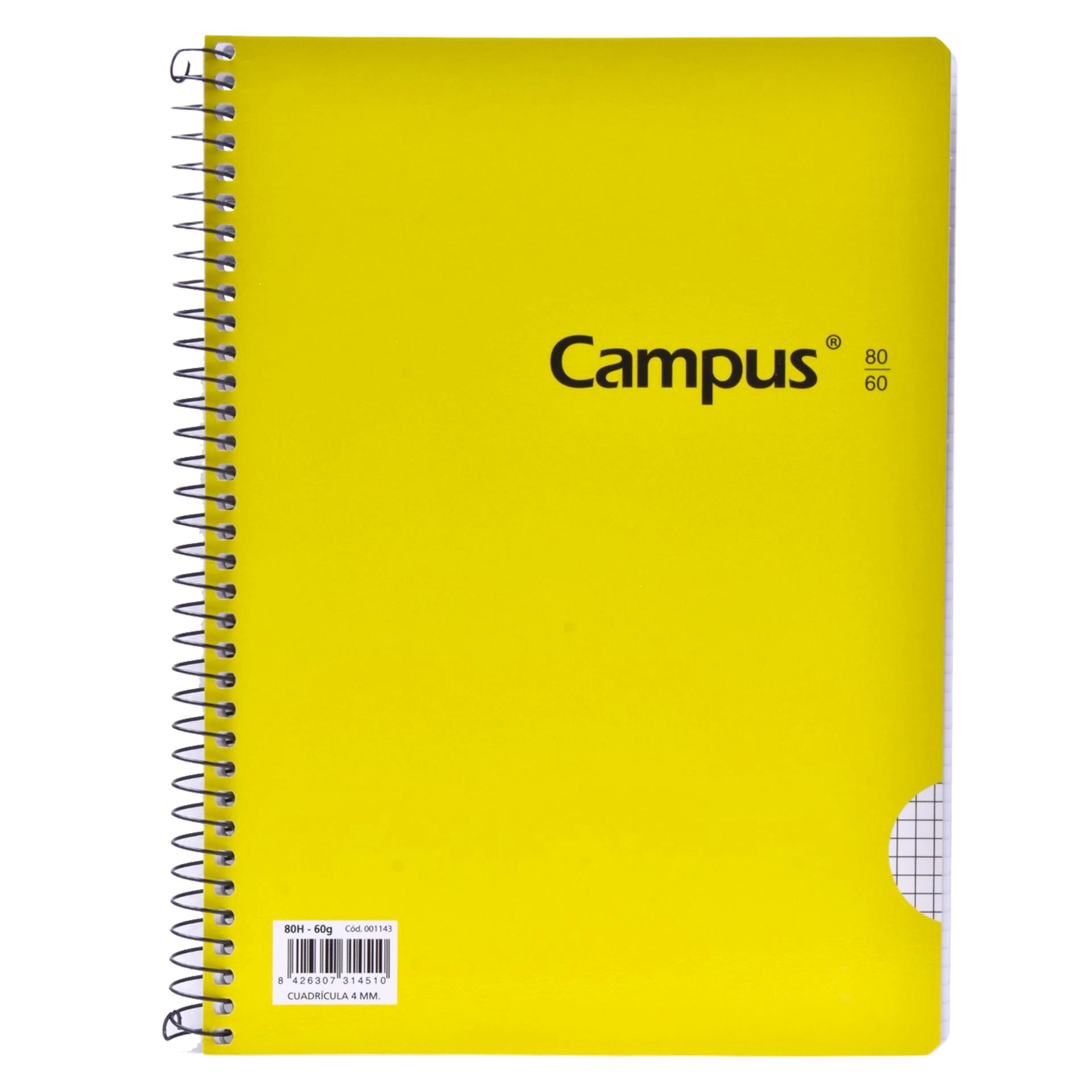 CADERNO CAMPUS A5 QUADR 60GR ESPIRAL CADERNO CAMPUS A5 QUADR 60GR ESPIRAL