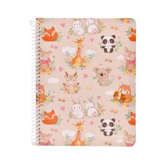 CAD. ESP.A5 Q 80F PETS FRIENDS WOODLAND CAD. ESP.A5 Q 80F PETS FRIENDS WOODLAND