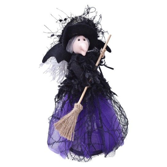 BRUXA HALLOW C/LUZ 28CM 2855-715 CX120 BRUXA HALLOW C/LUZ 28CM 2855-715 CX120