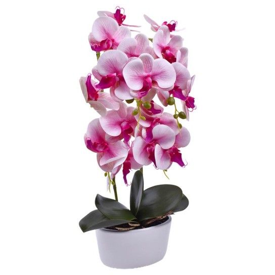VASO C/FLOR ARTIFICIAL 2439-114 CX12 VASO C/FLOR ARTIFICIAL 2439-114 CX12
