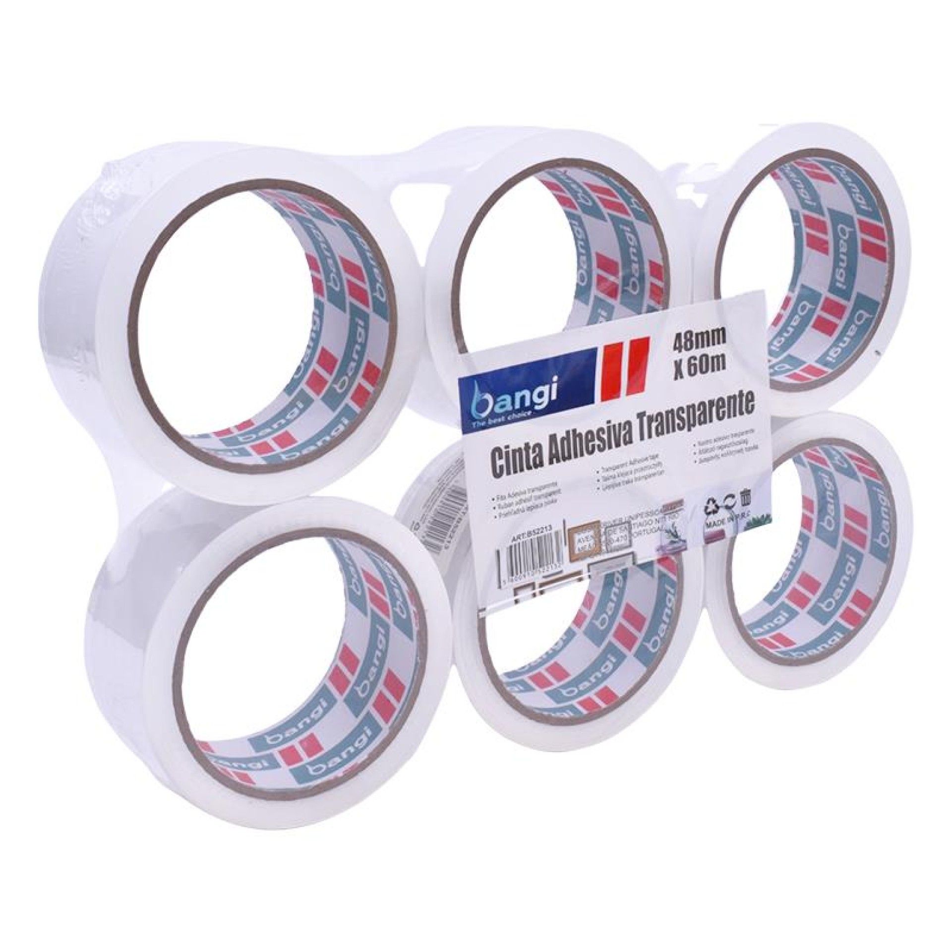 FITA ADESIVA TRANSP 48MMx60M B52213 FITA ADESIVA TRANSP 48MMx60M B52213