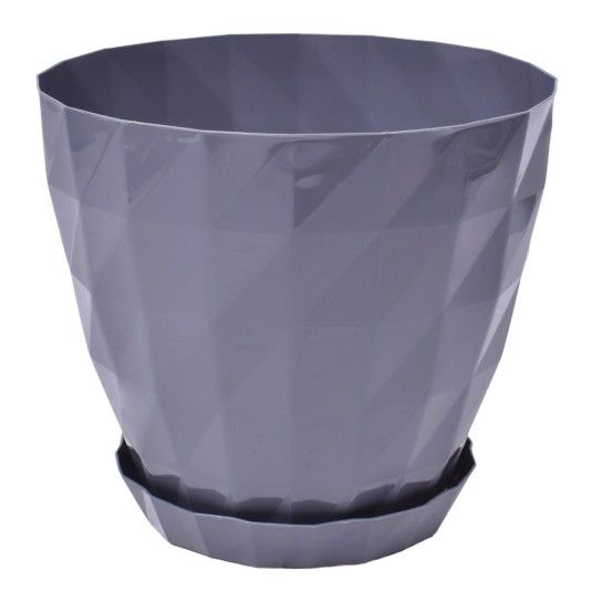 VASO C/PRATO18,8X18,8X16,8 KRT4 510-28 CX36 VASO C/PRATO18,8X18,8X16,8 KRT4 510-28 CX36
