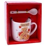 SET CANECA E COLHER 7,2X7,2 2645-109-12 CX120