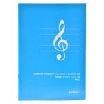 ESCOLA CADERNO MUSICA A5 20FLS