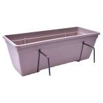FLOREIRA C/SUPORTE 50CM CX32 BEGE CX32