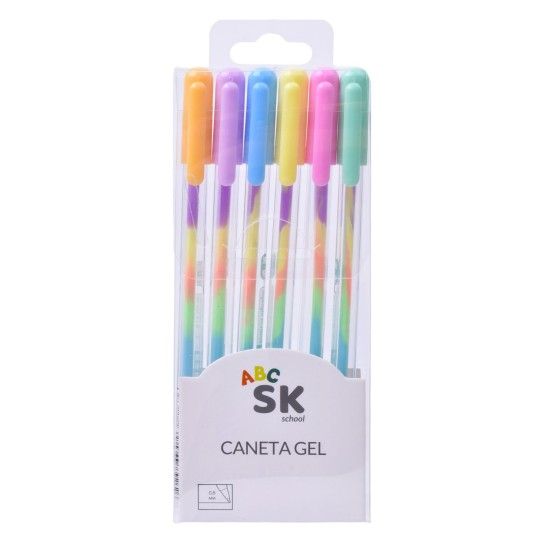CANETA ARCO-IRIS 6UN 2556-053-06 CX288
