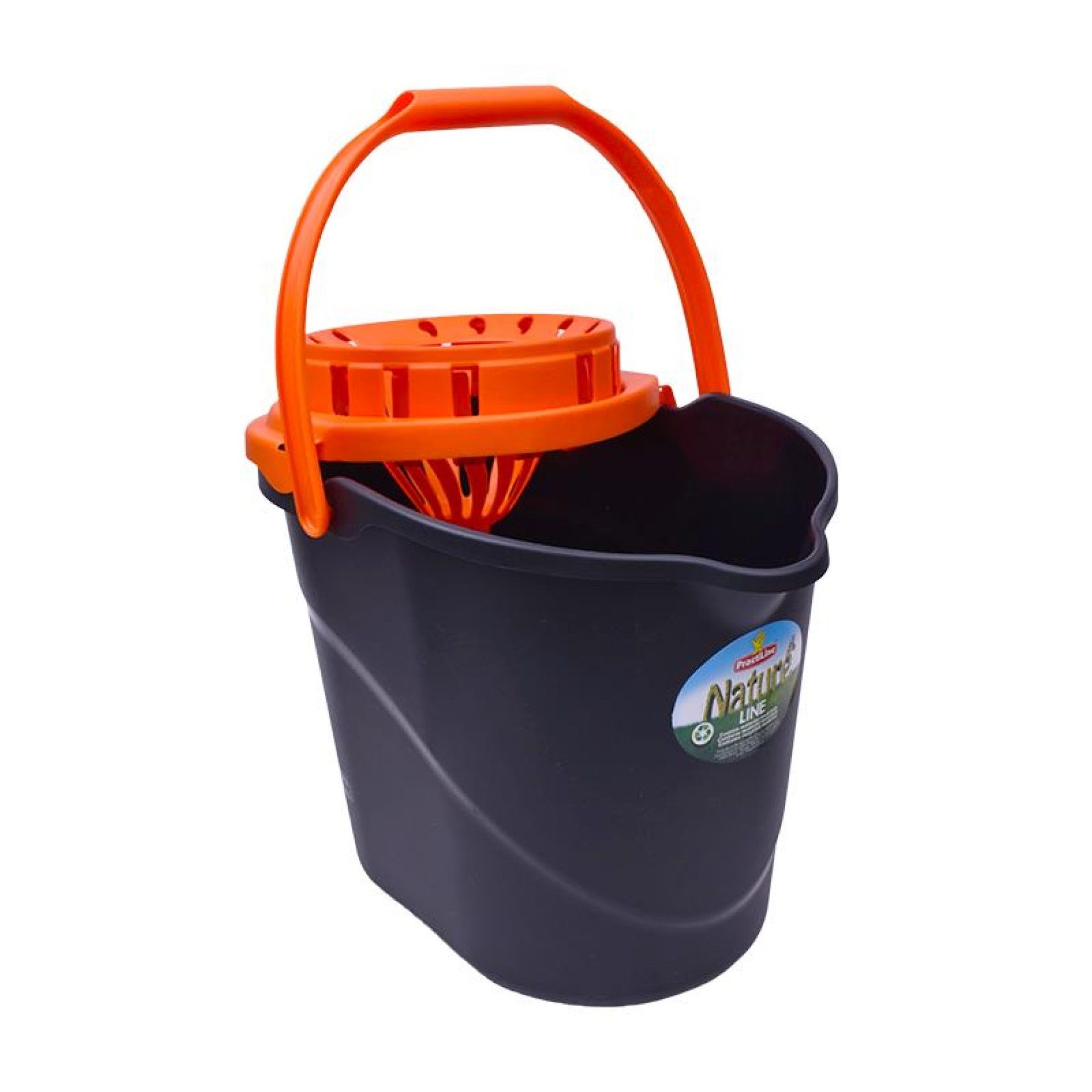 PLASTICO BALDE PRT 12L C/ ESPREM COR