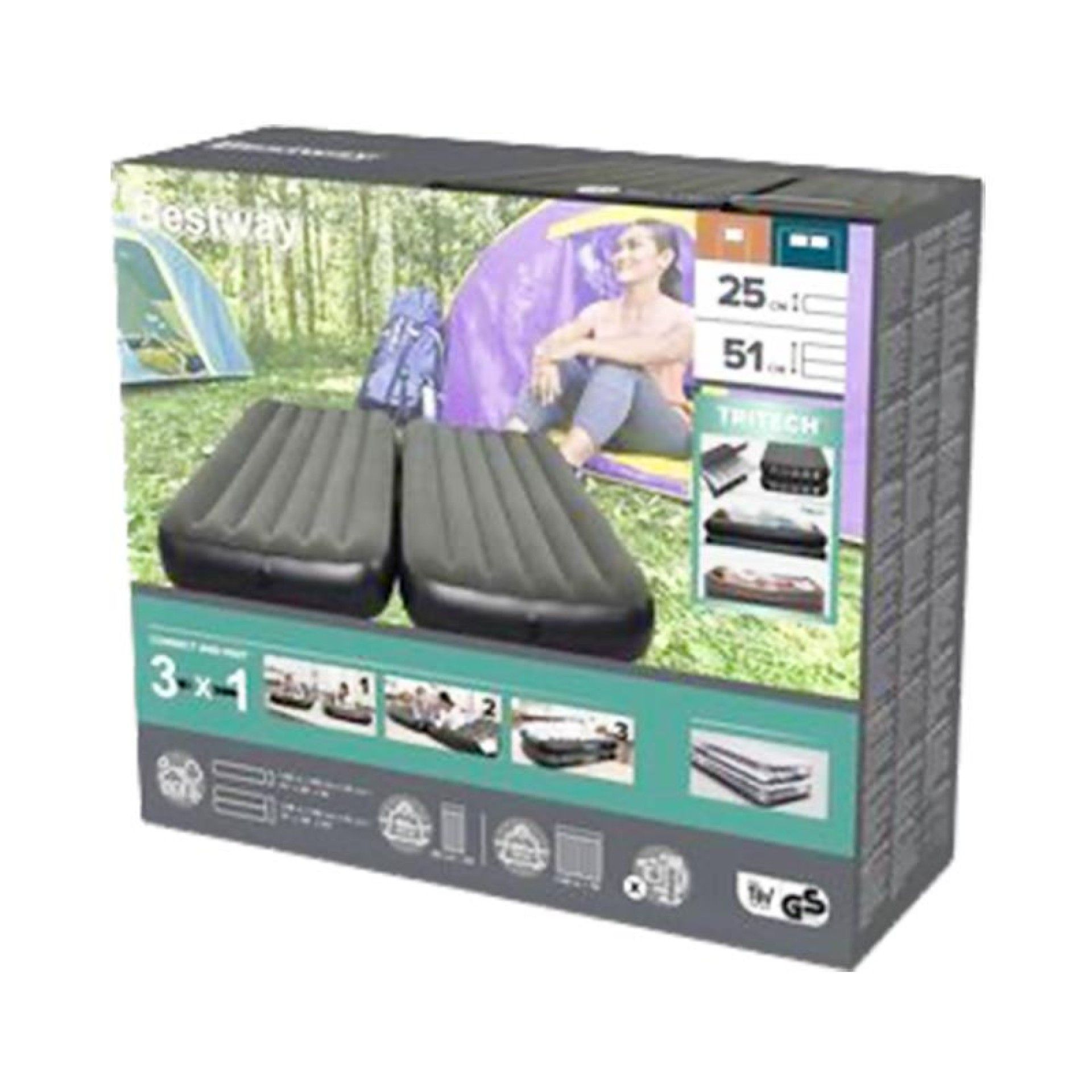 COLCHAO INSUFLAVEL 3X1 67922 COLCHAO INSUFLAVEL 3X1 67922