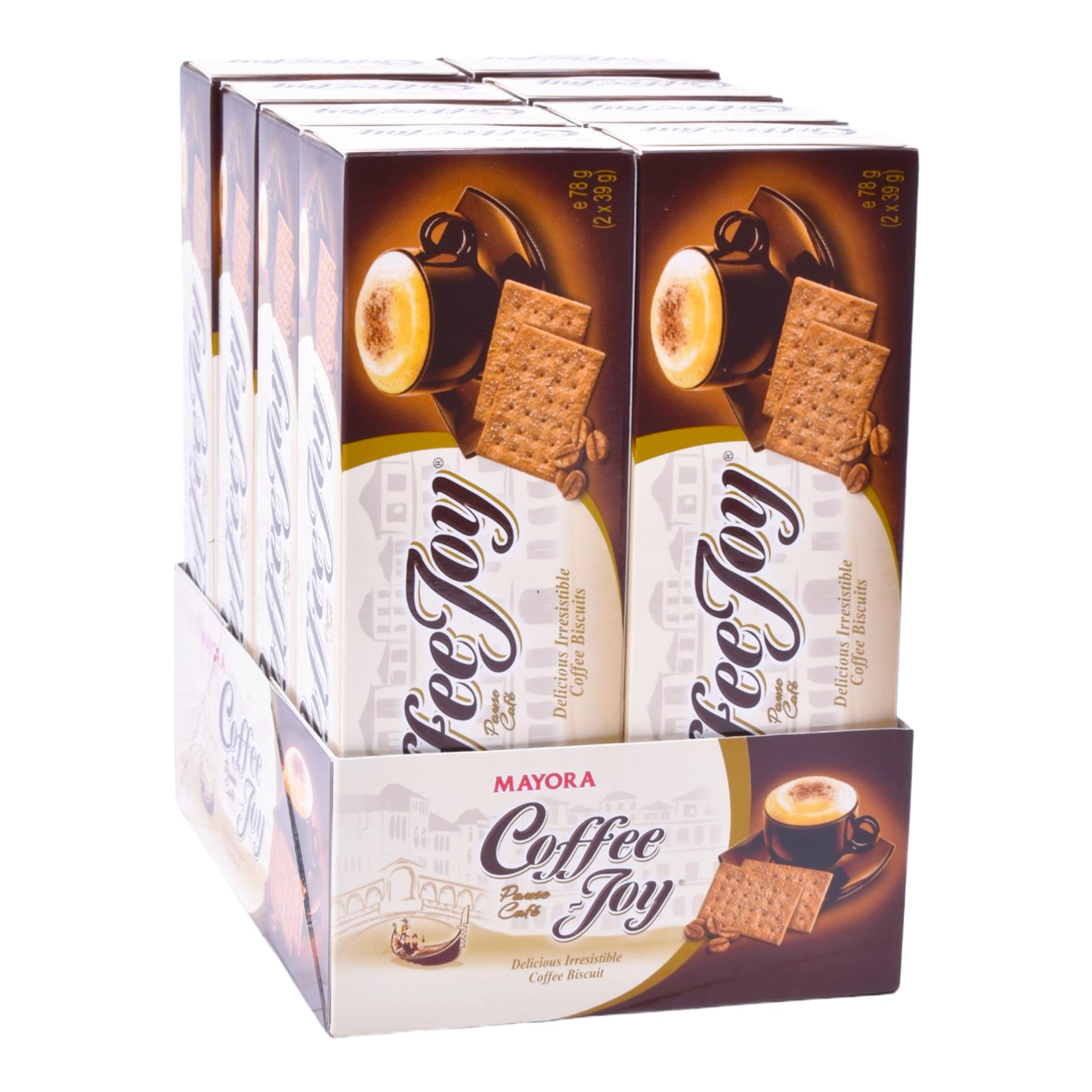 BOLACHA CAFE COFEE JOY 8X90GR BOLACHA CAFE COFEE JOY 8X90GR