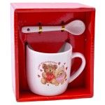 SET CANECA E COLHER 7,2X7,2 2645-109-10 CX120