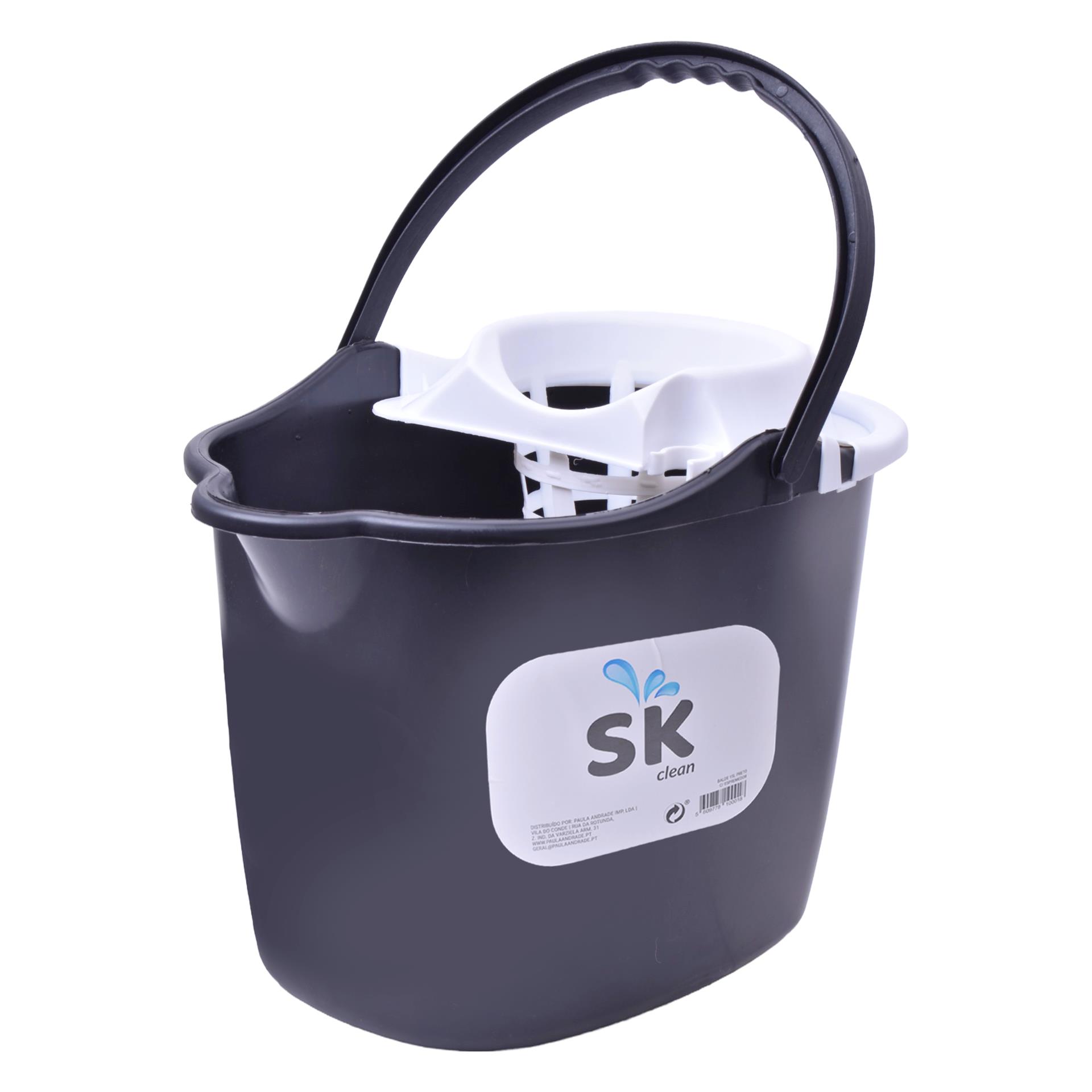 BALDE PRETO C/ ESPREMEDOR 15L BALDE PRETO C/ ESPREMEDOR 15L