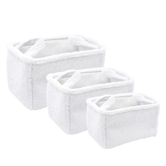 CONJ. 3 CESTOS PELUCHE 38X26X22CM CONJ. 3 CESTOS PELUCHE 38X26X22CM