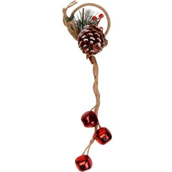 DECORAAO NATAL PINHA C/ GUIZOS