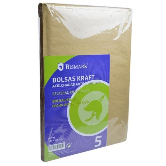 ENVELOPE ALMOFADADO N� 19 300X445MM 5UNID.