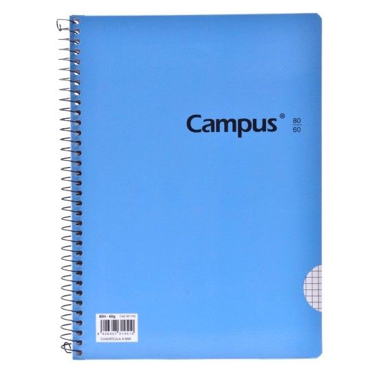 CADERNO CAMPUS A5 QUADR 60GR ESPIRAL CADERNO CAMPUS A5 QUADR 60GR ESPIRAL