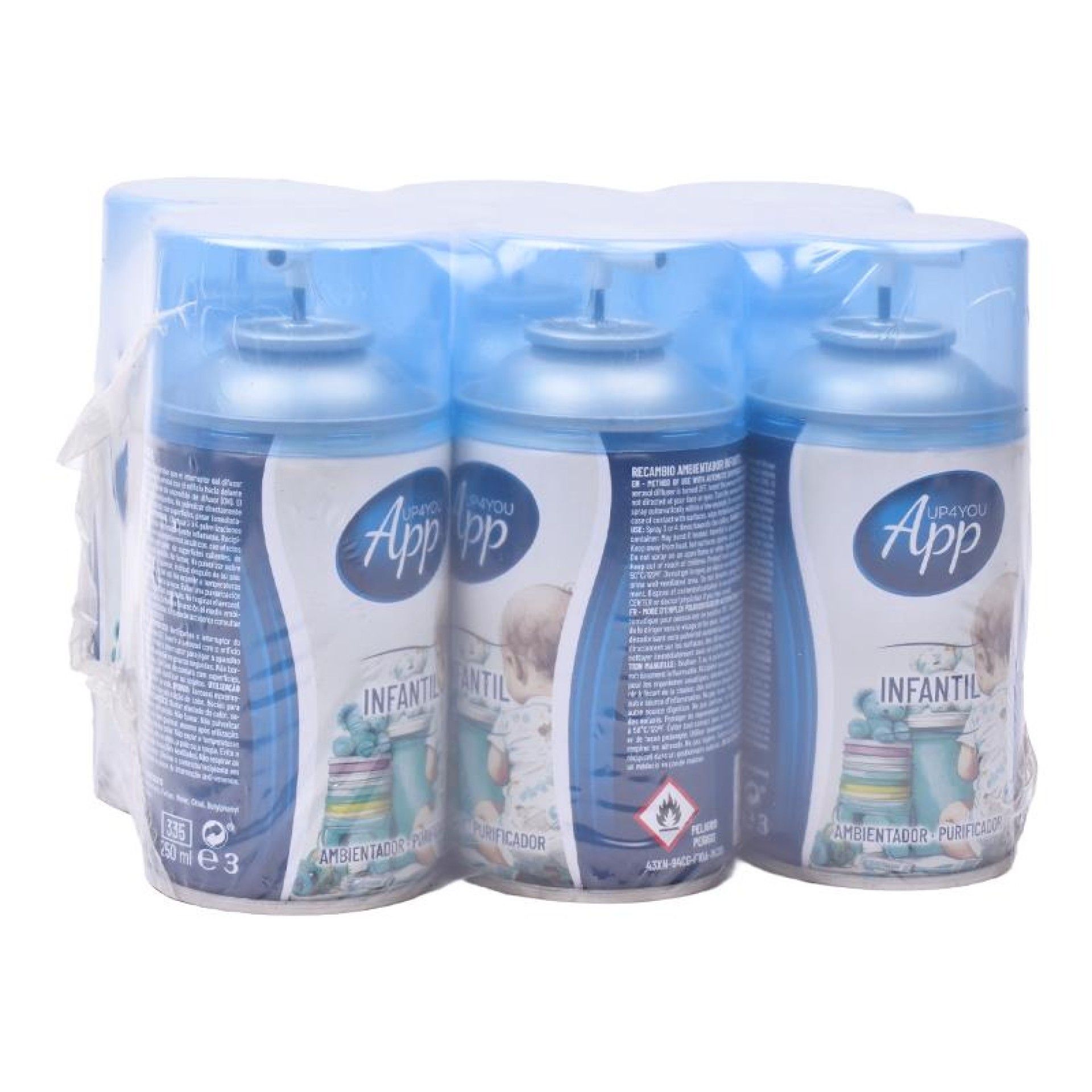 AMBIENTADOR SPRAY INFANTIL 250ML AMBIENTADOR SPRAY INFANTIL 250ML