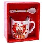 SET CANECA E COLHER 7,2X7,2 2645-109-03 CX120