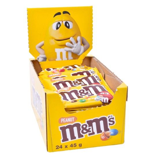 M & M´S AMENDOIM 24X45G M & M´S AMENDOIM 24X45G