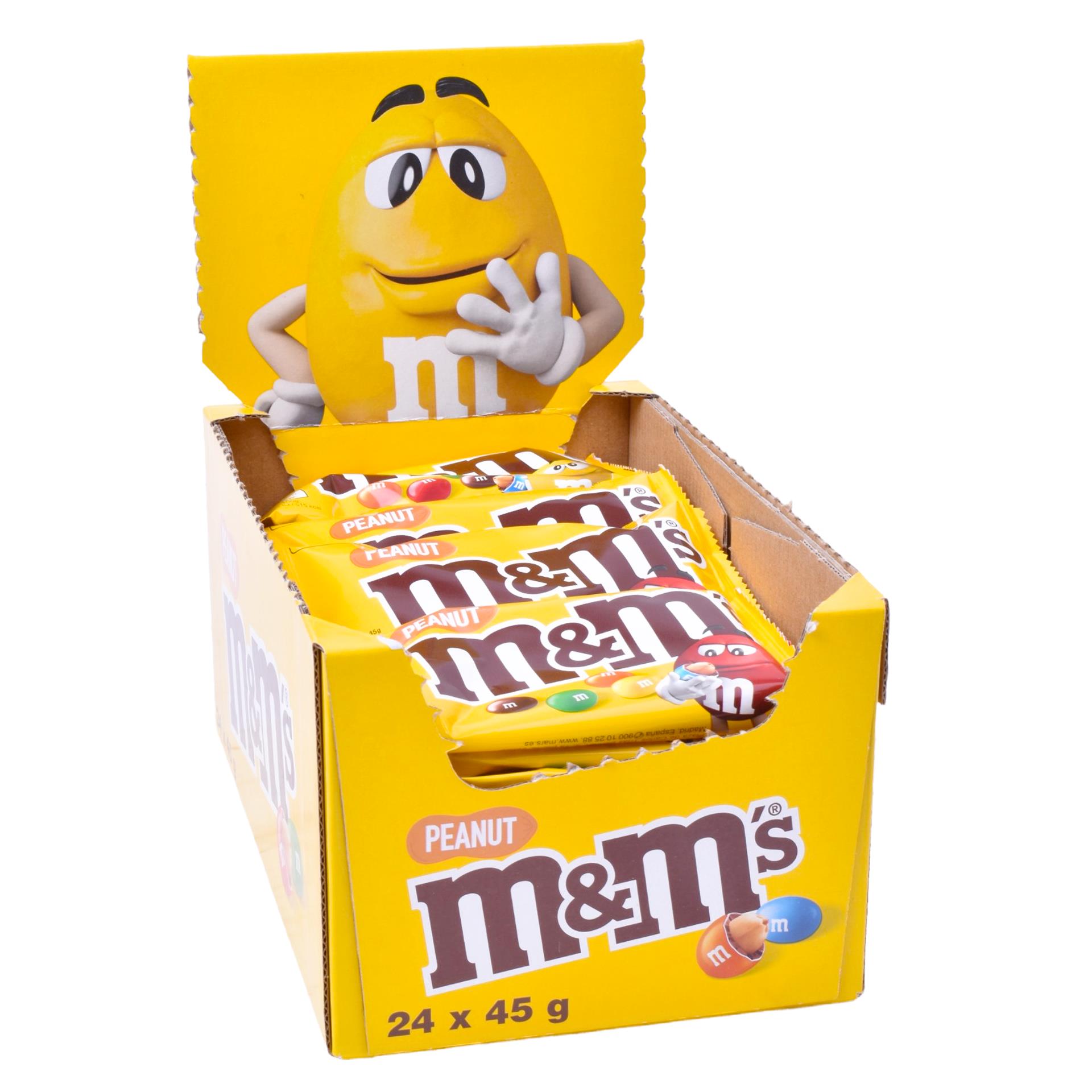 M & M´S AMENDOIM 24X45G M & M´S AMENDOIM 24X45G