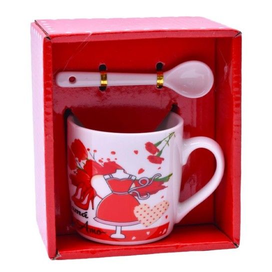 CANECA/COLHER DIAMAE 2645-502-06 CX120 CANECA/COLHER DIAMAE 2645-502-06 CX120
