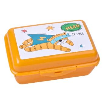 LANCHEIRA PLASTICO ANIMAIS 15.5CM 17457