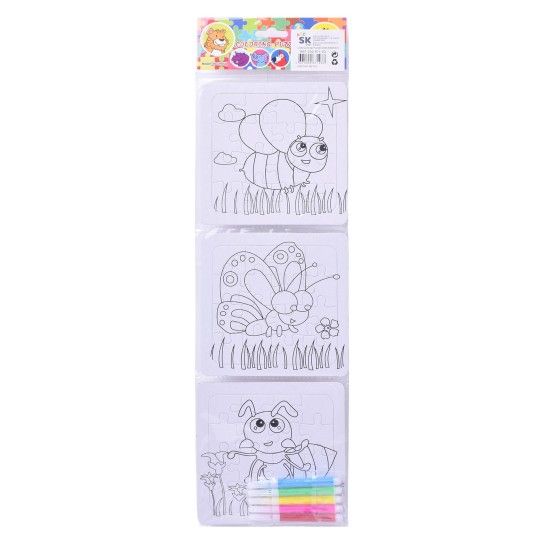 PUZZLE COLORIR 3 UNID. 202-671-03 CX240 PUZZLE COLORIR 3 UNID. 202-671-03 CX240