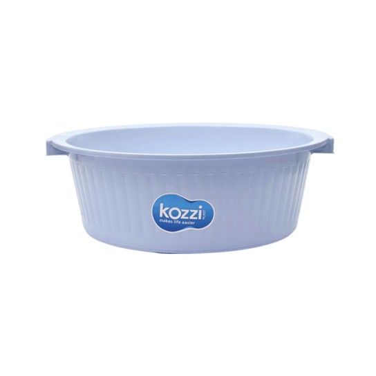 BACIA PLASTICO CANELADA Nº1 205 CX24 BACIA PLASTICO CANELADA Nº1 205 CX24