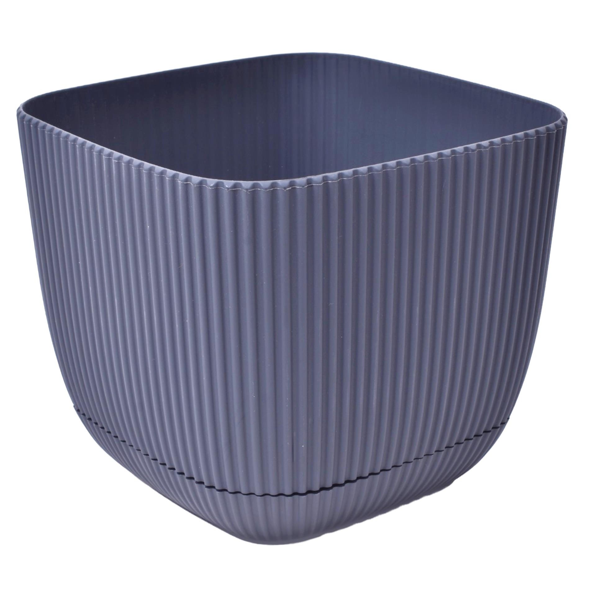VASO QUADRADO CORAL NO.4 KRS-384 CX12