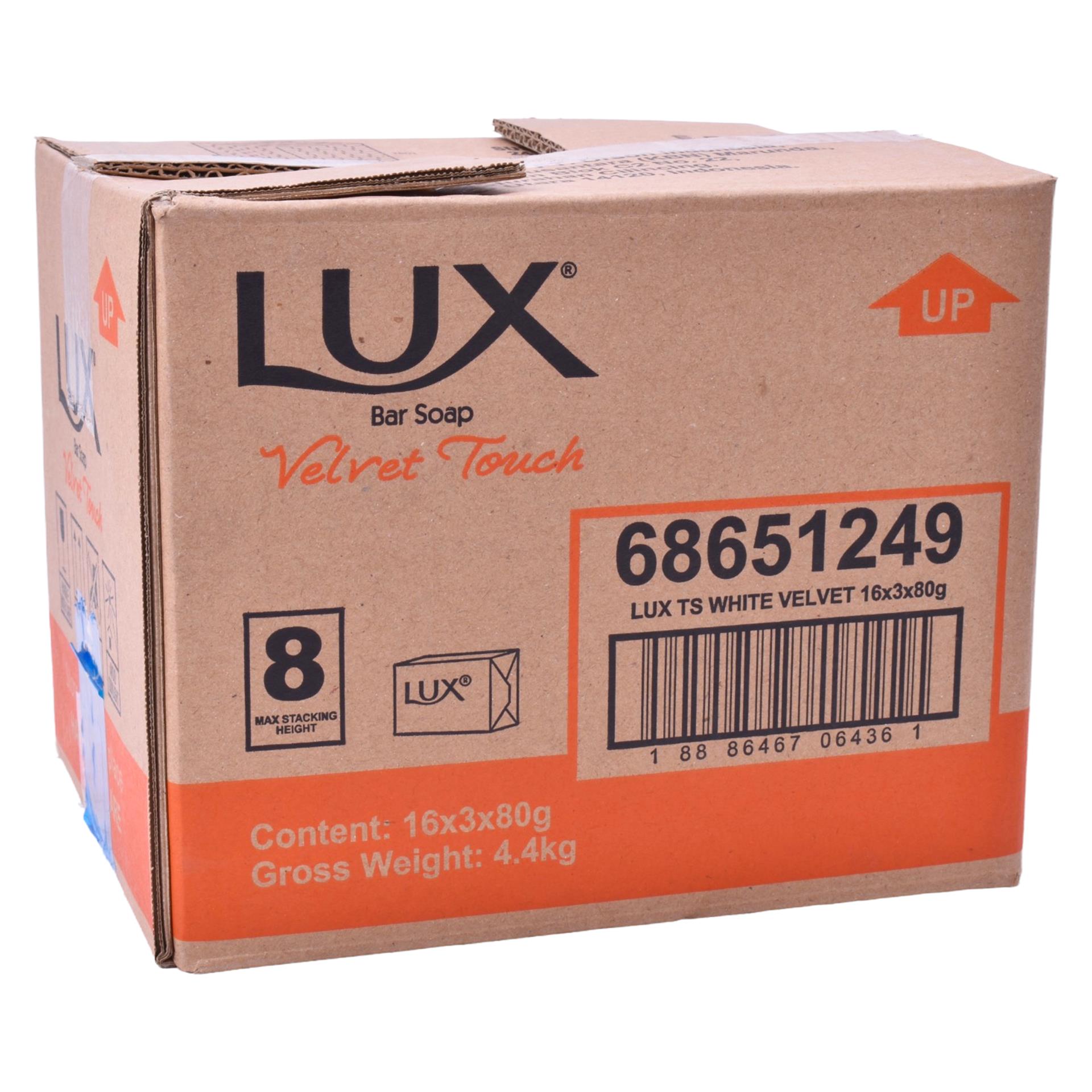 LUX SABONETE VELVET TOUCH 3X80G LUX SABONETE VELVET TOUCH 3X80G