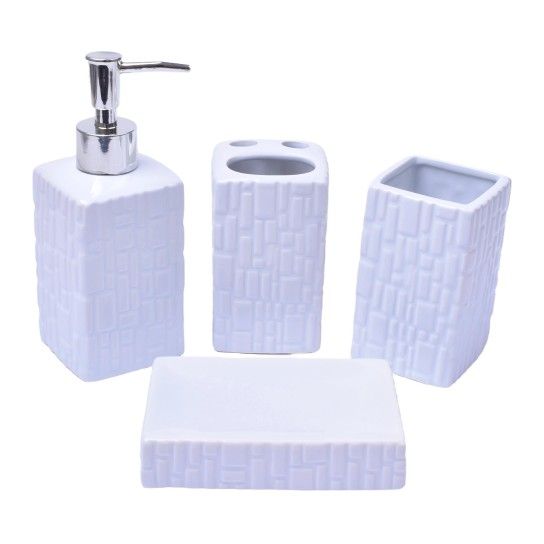 CONJ BANHO 4 PCS 1207-017 CX24 CONJ BANHO 4 PCS 1207-017 CX24