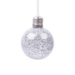 BOLA NATAL 8CM C/LUZ 2588-013 CX240