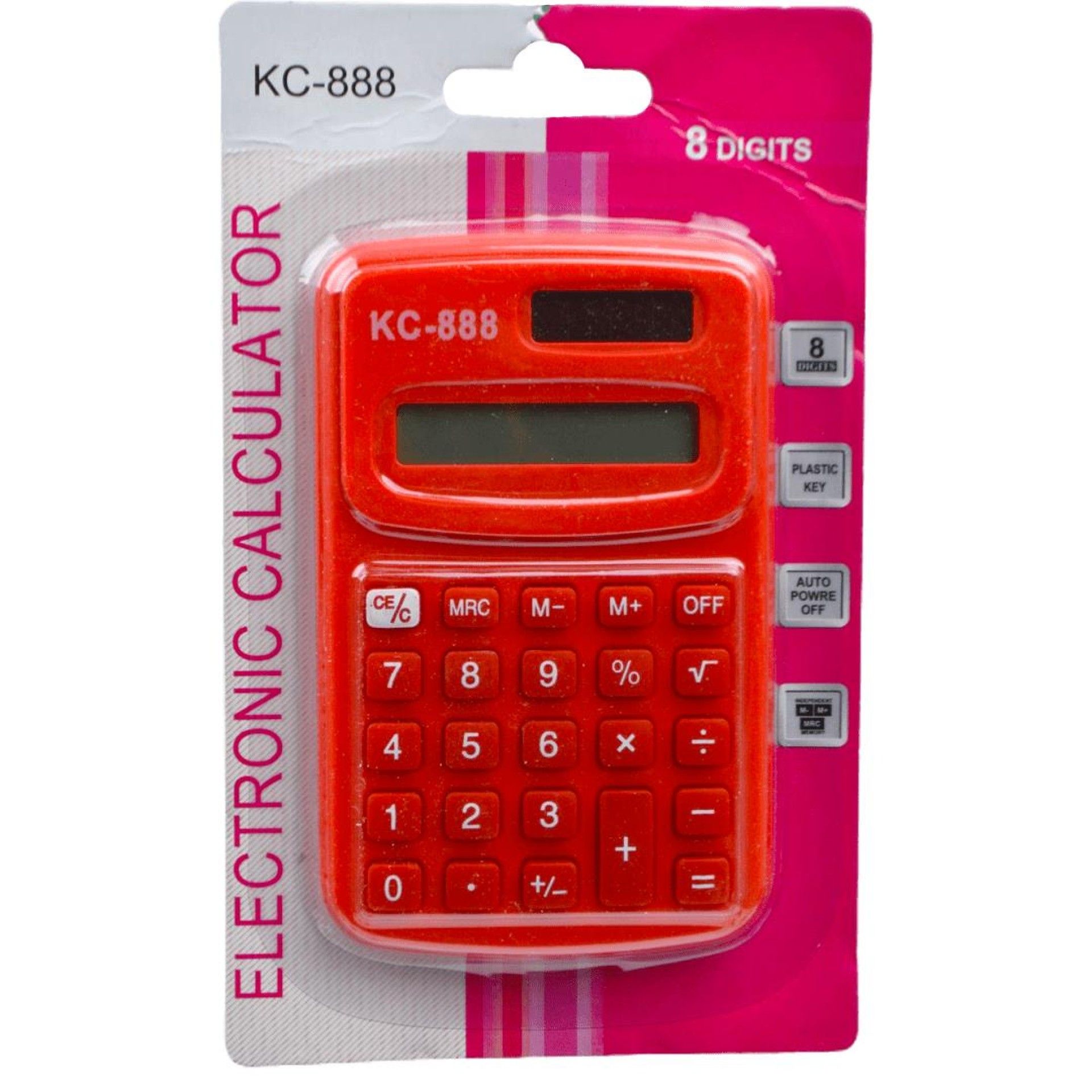 CALCULADORA 8 DIGITOS 1610-019-02 CALCULADORA 8 DIGITOS 1610-019-02