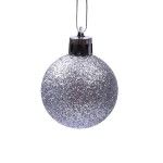 BOLA NATAL 24PC 8CM PRA 2978-021-08B CX12