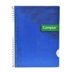 CADERNO CAMPUS PP ESPIRAL A5 QUADR 90GR
