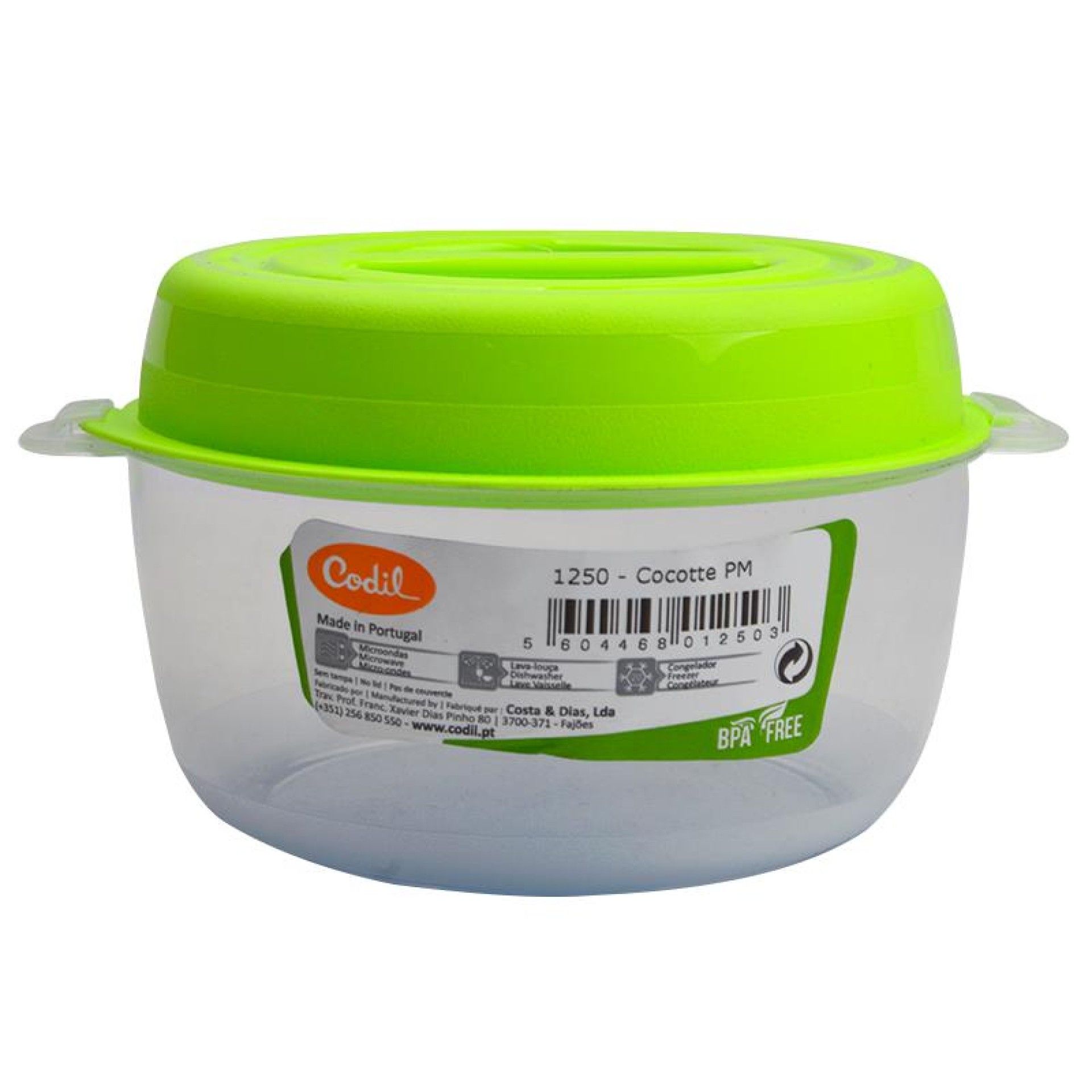 CAIXA COCOTTE C/TP 0,5L 1250 CAIXA COCOTTE C/TP 0,5L 1250