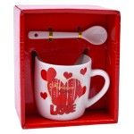 SET CANECA E COLHER 7,2X7,2 2645-109-16 CX120