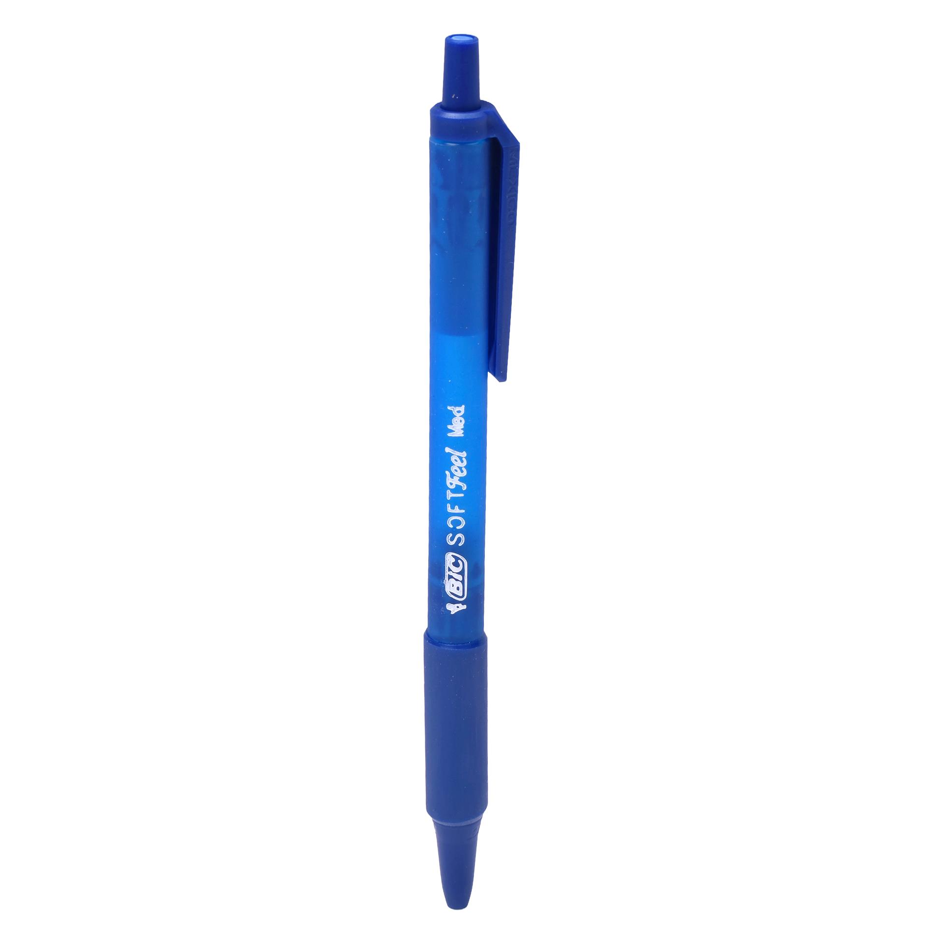 CONJ 12 CANETAS BIC SOFT FEEL AZUL CX18 CONJ 12 CANETAS BIC SOFT FEEL AZUL CX18